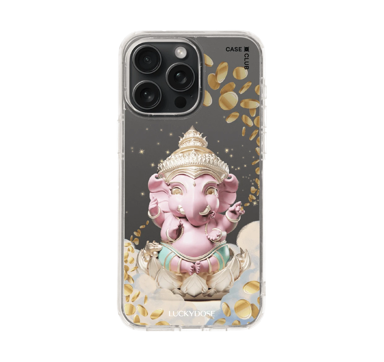 luckydose พระพิฆเนศสีชมูพูพาสเทล